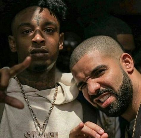 21 Savage & Drake Drake And 21 Savage, Savage Pics, Savage Shirt, Savage Wallpapers, Her Loss, Los Angeles Aesthetic, Magazine Front Cover, 21 Savage, Rap Aesthetic