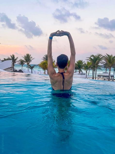 Luxury All-Inclusive Adults-Only Mexico Resort Review: Le Blanc, Cancun – Around the World "L" Le Blanc Spa Resort Cancun, Mexico Resort, Tahiti French Polynesia, Mexico Resorts, Spa Resort, All Inclusive Resort, Beach Swimming, French Polynesia, All Inclusive Resorts