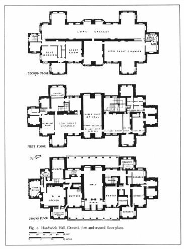 Hardwick Hall ~ Malfoy Manor Castle Blueprints, Malfoy Manor, Manor Floor Plan, Hardwick Hall, Story Settings, Castle Floor Plan, Hall Flooring, Minecraft Castle, Mansion Floor Plan