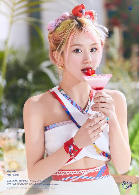 Alcohol-Free Track & M/V 06.09 6PM KST Full Album & Physical 06.11 1PM KST, 06.11 0AM EST #TWICE #트와이스 #Taste_of_Love #CHAEYOUNG Taste Of Love, Twice Photoshoot, Twice Album, Twice Chaeyoung, Sana Momo, Suwon, Twice Once, Chaeyoung Twice, Set Me Free