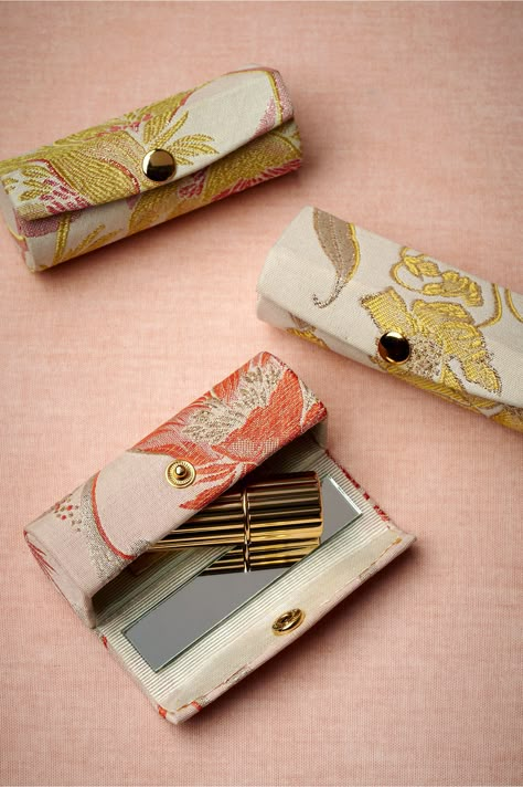 Art Nouveau Lipstick Cases from BHLDN Wedding Dresses Bhldn, Vintage Lipstick, Vintage Inspired Wedding Dresses, Imperfection Is Beauty, Bridesmaid Dresses Formal, Gifts For Bridesmaids, Wedding Dresses Bridesmaids, Lipstick Case, Romantic Wedding Dresses