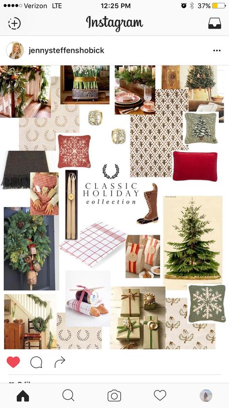 Jenny Steffens Hobick, Christmas Luxury, House Photo, Jingle All The Way, Christmas Decor Ideas, Classic Holiday, Holiday Inspiration, Plaid Christmas, Look Vintage