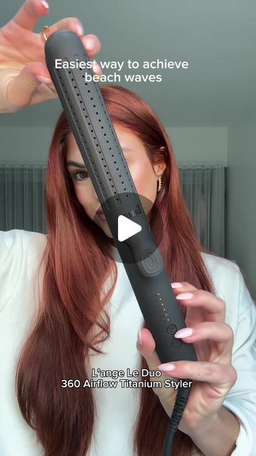 L’ange Hair on Instagram: "Easy beach waves using the L’ange Le Duo 360° Airflow Titanium Styler. Only $89 today!" Lange 360 Airflow Styler, L’ange Hair Tutorial, Lange Le Duo Beach Waves, Lange Duo Tutorial, Le Duo Lange Tutorial, Lange Le Duo How To Use, Lange Hair Tools Tutorial, Lange Products, Lange Hair Tools