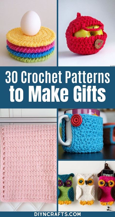 Useful Items To Crochet, Fun Easy Crochet Patterns Free, Crochet Patterns Using 2 Weight Yarn, Easy Short Crochet Projects, Quick Crochet For Craft Fair, 30 Minute Crochet Projects, Easy Fast Crochet Projects, Quick And Easy Crochet Gifts, 1 Hour Crochet Projects Easy Patterns