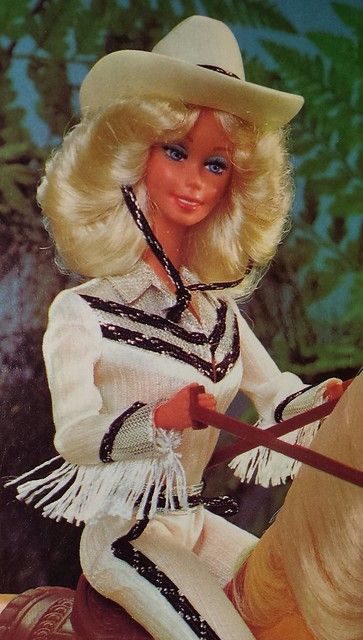 Western Barbie | Look how pretty | Barbie Creations | Flickr Western Barbie, 1980s Barbie, Barbie 80s, 1980s Childhood, Childhood Memories 70s, Im A Barbie Girl, Beautiful Barbie Dolls, Barbie Dream, Barbie I