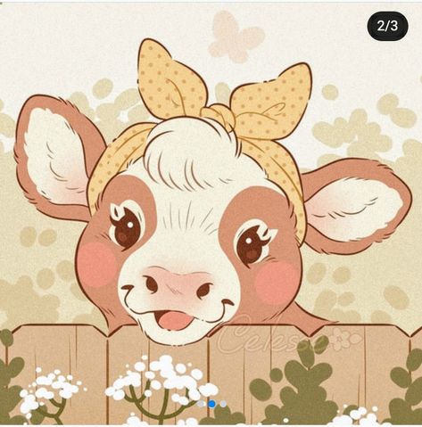 Cute Cow Sketch, Strawberry Cow Drawing, Cow Sketch, Cow Artwork, Cottage Core Art, Cow Illustration, Cow Drawing, Strawberry Cow, Arte Do Kawaii