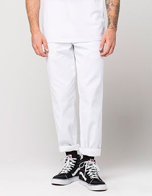 Dickies 874 white White Dickies Outfit, White Work Pants, Work Pants Men, Dickies Outfit, White Dickies, Dickies 874, Pants Outfit Men, Mens Work Pants, Dickies Pants