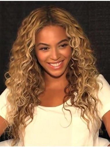 Black Roots Blonde Hair, Beyonce Wig, Beyonce Blonde, Curly Prom Hair, Beyonce Hair, Celebrity Wigs, Blonde Curly Hair, Honey Blonde Hair, Blonde Wig