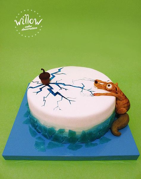 Ice Age Cake, Yummy Cake Recipes, Children Cake, Patisserie Fine, Rock Cake, Funny Birthday Cakes, Delicious Cake Recipes, Crazy Cakes, Special Cake