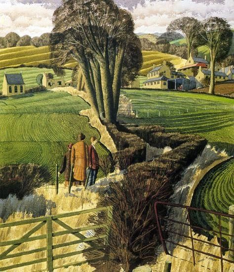 Simon Palmer, British Landscape, British Artists, People Walking, Pierre Auguste Renoir, Composers, British Art, Naive Art, British Artist