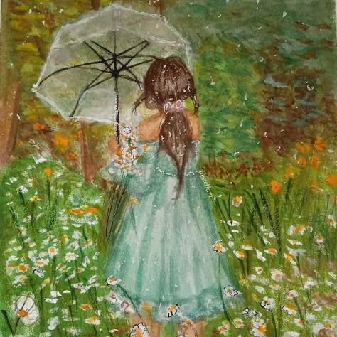 Aesthetic girl in a flower field goauche painting Amy Aesthetic Core, Angelique Core Aesthetic, Aimée + Core + Aesthetic, Abbi Core Aesthetic, Jesslyn Core, Ryanne Core, Tracy Core Aesthetic, Annabelle Core Aesthetic, Dana Core Aesthetic