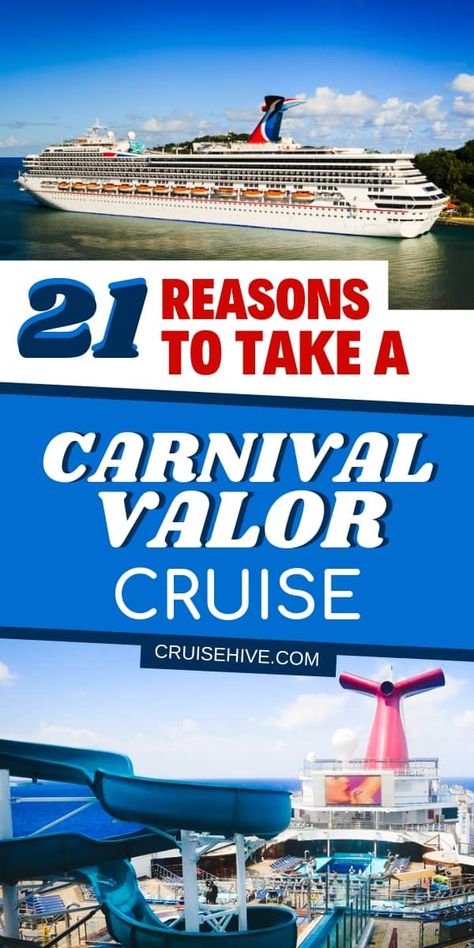 Here are reasons to go on a Carnival Valor cruise vacation. All the things to do on the Carnival Cruise Line operated ship for the entire family. Plenty of tips and secrets to make sure you have the best experience. #cruise #cruises #carnivalcruise #carnivalship #cruisetravel #cruiseship Carnival Valor Cruise, Carnival Cruise Tips, Carnival Valor, Carnival Cruise Ships, Dinner Reservations, Travel Foodie, Cruise Essentials, Cruise Planning, Travel Culture