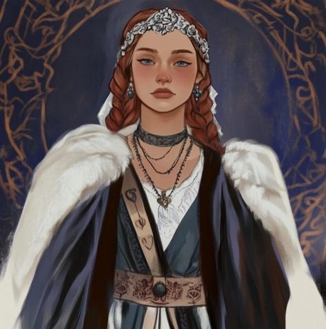 🪞🕊️🤍✨ Theon Greyjoy X Sansa Stark, Alyssa Targaryen Art, Stark Family Fanart, A Song Of Ice And Fire Art, Ned Stark Fanart, Targaryen Women Art, Sansa Fanart, Robb Stark Art, House Stark Art