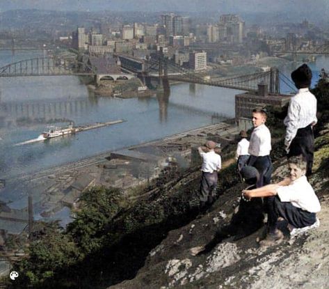 The Odd, Mysterious & Fascinating History of Pittsburgh is an eccentric chronicle of Pittsburgh's past, done primarily through social media -- with nearly 125,000 followers on Facebook -- and a podcast. Pittsburgh Aesthetic, Pittsburgh Apartments, Atom Smasher, Giant People, Pittsburgh City, Abbey Road, Weird Stories, City Design, Pittsburgh Pa