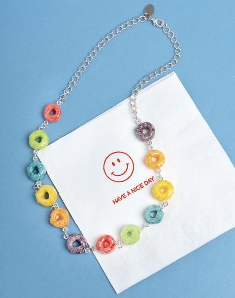 Fruit Loop Necklace, Loop Necklace, Cereal Killer, Fruit Loops, Cereal, Key, Fruit, On Instagram, Instagram