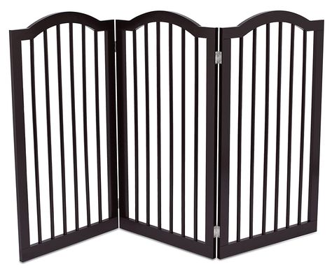 Internet's Best Pet Gate with Arched Top | 3 Panel | 36 Inch Tall Fence | Free Standing Folding Z Shape Indoor Doorway Hall Stairs Dog Puppy Gate | Espresso | Wooden -- Review more details here (This is an amazon affiliate link. I may earn commission from it) Tall Fence, Puppy Gates, Hall Stairs, Safety Fence, Pet Barrier, Dog Playpen, Safety Gate, Top Beds, Dog Gate