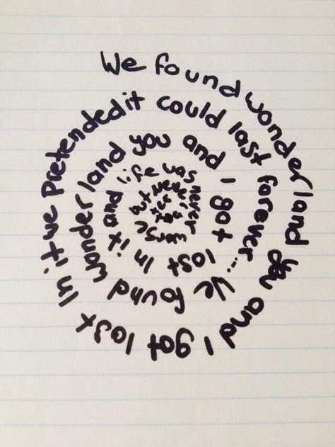 "We found Wonderland, you and I got lost in it. We pretended it could last forever. We found Wonderland, you and I got lost in it and life was never worse but never better." - Taylor Swift, 'Wonderland' Taylor Swift Lyrics 1989, Wonderland Taylor Swift, Music Taylor Swift, Taylor Songs, Taylor Lyrics, Taylor Swift Posters, Taylor Swift 1989, Taylor Swift Album, Taylor Swift Wallpaper