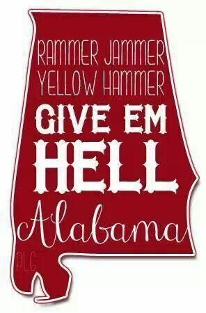 Rammer Jammer! RollTideWarEagle.com great sports stories, audio podcast and FREE on line tutorial of college football rules. #CollegeFootball #Alabamafootball Rammer Jammer Yellow Hammer, Alabama Baby, Rammer Jammer, Alabama Shirts, Alabama Football Roll Tide, Crimson Tide Fans, Alabama Fans, Bama Girl, Riff Raff