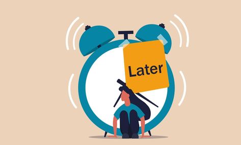 Lazy excuse and alarm clock later postpone. Motivation do unproductive and deadline time loss vector illustration concept. Later work productivity and business procrastinate. Woman character tired Woman Character, Work Productivity, Working Late, Alarm Clock, Vector Art, Vector Illustration, Clock, Clip Art