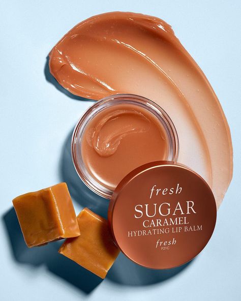 Coat your lips with Sugar Caramel Hydrating Lip balm for 24-hour hydration and a cushiony sheen. Warning: using this will make you crave ice cream, constantly. 🍦 Alevel Photography, Makeup Types, Home Remedies For Skin, Dream Makeup, Lip Balm Recipes, Lip Beauty, Hydrating Lip Balm, Flavored Lip Balm, Sugar Lips