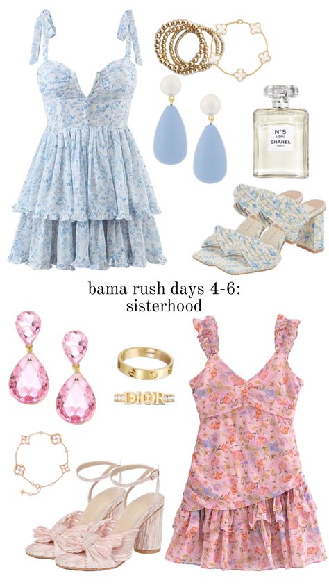 #bama #bamarush #sisterhoodround #outfitinspo #sororityrush #sorority #outfitideas #sisterhood College Sorority Outfits, Sorority Rush Week Outfits, Sorority Rush Week, Rush Week Outfits, Sorority Rush Outfits, Rush Week, Sorority Recruitment Outfits, Rush Outfits, Recruitment Outfits