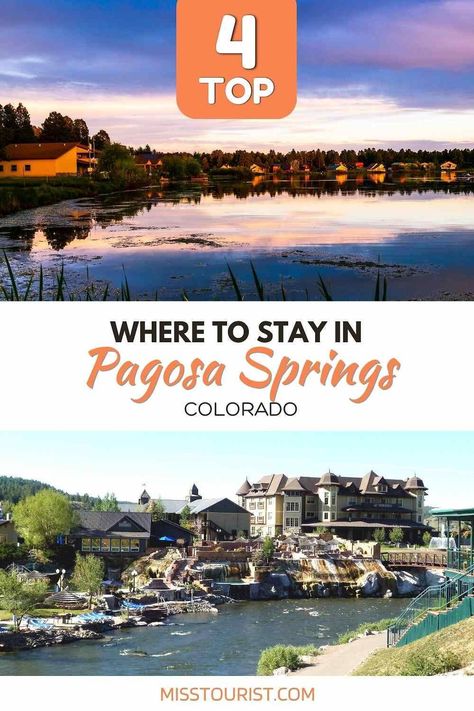 Looking for where to stay in Pagosa Springs? This guide to the best neighborhoods will help you find the right hotel for your needs! Pagosa Springs Colorado, Cute Cabins, Southwest Colorado, Colorado Summer, Pagosa Springs, Colorado Winter, Travel Bucket List Usa, Colorado Usa, Spring Resort