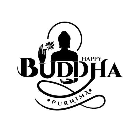 Happy buddha purnima typography with lor... | Premium Vector #Freepik #vector #buddhist #budda #buddha-jayanti #hindu Buddha Jayanti, Happy Buddha Purnima, Buddha Purnima, Buddha Face, Basic Photo Editing, Happy Buddha, Lord Buddha, God Illustrations, Premium Vector