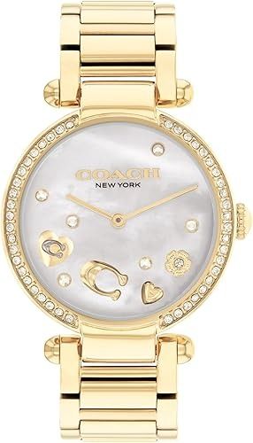 Amazon.com: Coach Cary Women's Watch | Premium Fashion Timepiece for Her - Perfect for Day and Night | Water Resistant (Model 14504265) : Clothing, Shoes & Jewelry Coach Watch, Women's Watch, Day And Night, Wrist Watches, Time Piece, Shoes Jewelry, Womens Watches, Wrist Watch, Shoe Jewelry