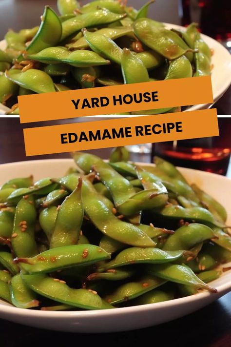 Yard House Edamame Recipe – Hungarian Chef Edamame Recipe, Edamame Recipes, Yard House, Gluten Free Dishes, Healthier Eating, Toasted Sesame Seeds, Salsa Recipe, How To Cook Quinoa, Gluten Free Diet