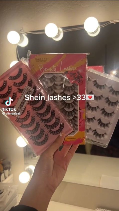 Shein Lashes Try On, Lashes Shein, Shein Lashes, Wishlist Board, Lashes Fake Eyelashes, Makeup Drawer Organization, Perfect Eyelashes, Makeup Drawer, Pretty Lashes