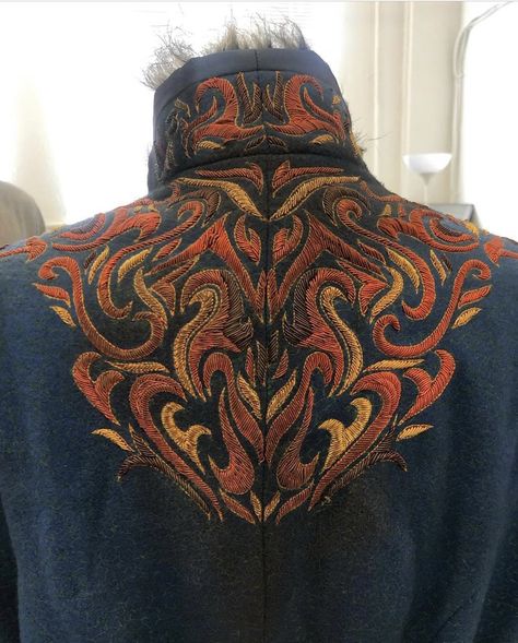 Back Embroidery, Shadow And Bone, The Grisha Trilogy, Partridge, Embroidery Techniques, Fantasy Fashion, Historical Clothing, Character Outfits, Larp