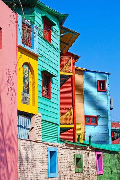 The most beautiful and colourful cities to visit in the world. How many have you been to? It Takes Two To Tango, Cities To Visit, Colorful Places, All Inclusive Vacations, Interesting Buildings, Blue City, Places In The World, It Takes Two, City Landscape