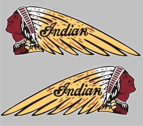 Indian Logo Design, Indian Motorcycle Logo, Indian Logo, Pink Motorcycle, Vintage Indian Motorcycles, Motorbike Parts, White Motorcycle, Motorcycle Illustration, Motorcycle Custom