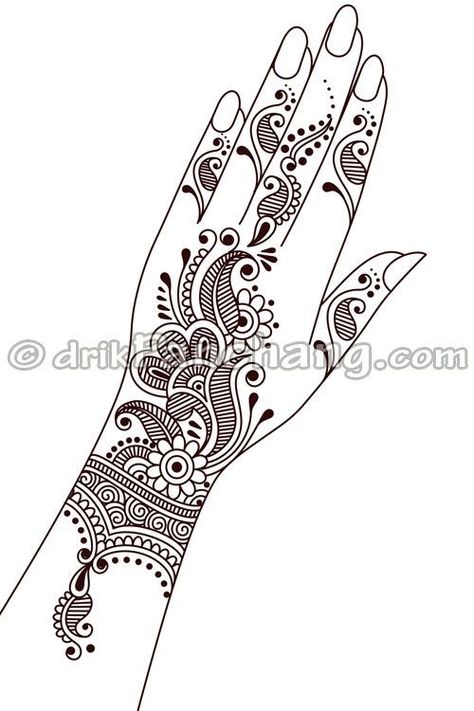 Traditional Henna Designs, Arabic Mehandi, Henna Tattoo Stencils, Henna Drawings, Arabic Henna Designs, Tato Henna, Henna Stencils, Arabic Henna, Beginner Henna Designs