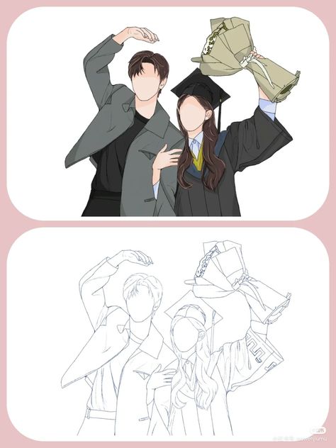 Kdrama Doodle Art, Hidden Love Sketch, Cute Korean Doodles, Hidden Love Drawing, Kdrama Sketches, Kdrama Drawing, Sketches Of Love, Couple Sketch, Pencil Sketch Images