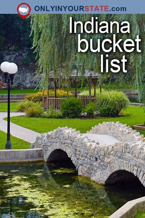 Getaway Vacations, Travel Indiana, Indiana Vacation, Ice Tree, Summer Places, Rose Island, Hiking Places, Food Bakery, Usa Bucket List