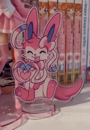 New Sylveon Standees are available on my shop!!!! https://www.etsy.com/listing/1723617622/sylveon-heart-standee Pokemon Stimboard, Pokemon Sylveon, Best Pokemon Ever, Stim Gifs, Stim Board, Pokemon Starters, Pokemon Eeveelutions, Gotta Catch Them All, Eevee Evolutions