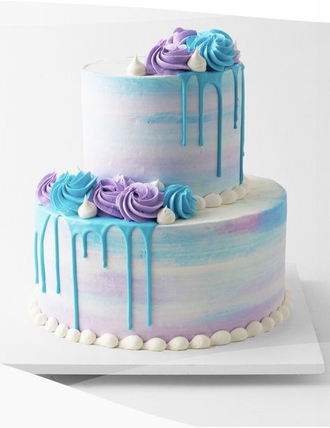 9th Birthday Cake For A Girl, 9th Birthday Cake, 5 Cake, Frozen Birthday Cake, Simple Wedding Cake, Girl Birthday Party, Frozen Birthday, 9th Birthday, Simple Wedding