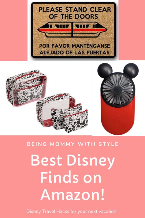 Disney Welcome Basket, Disney Travel Agent Gifts For Clients, Amazon Disney Must Haves, Disney World Accessories, Disney Travel Essentials, Disney Must Haves, Best Travel Items, Disney Travel Accessories, Disney Gift Basket