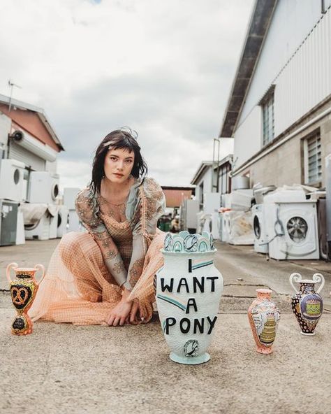 Bonnie Hislop on Instagram: "Jks, I want it all 💅 From the shoot that kickstarted my love for collabing with @withthepeaches and her wonderful eyes + brain. (Also beauty, also she’s very funny.) 💕 👗 @bulleybulleylabel 💄 @sophiesugars_mua" Bonnie Hislop, Very Funny, Lady Dior Bag, My Love, I Want, Brain, Top Handle Bag, Dior, Wonder