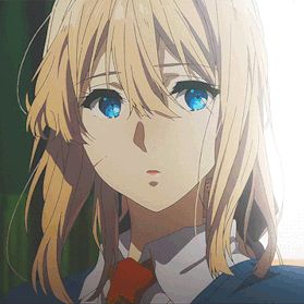 Violet Evergarden Wallpaper, Violet Evergreen, Violet Evergarden Anime, Anime Smile, The Ancient Magus Bride, Kyoto Animation, Violet Evergarden, Anime Gifs, Animated Icons