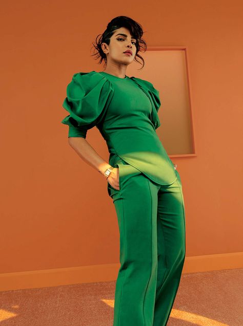 Priyanka Chopra covers The Sunday Times Style January 10th, 2021 by Christina Ebenezer Deep Winter Color Palette, Priyanka Chopra Style, Pucci Pattern, Priyanka Nick, India Girl, Francia Raisa, Adwoa Aboah, Runway Vintage, Aditi Rao