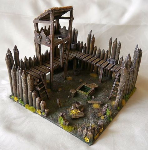 Cardboard Terrain, Dnd Diy, Dnd Terrain, Dnd Crafts, Dnd Minis, Wargaming Table, Warhammer Terrain, Game Terrain, Building Concept