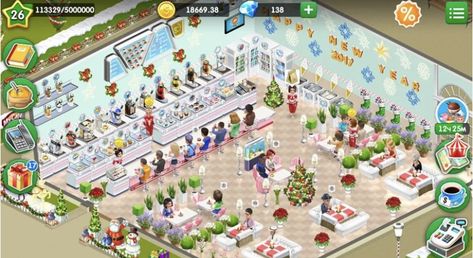 My Cafe Game Design Ideas, My Cafe Game Design, My Cafe Game, Cafe Game Design, Cafe Themes, Menu Cafe, Game Cafe, Game Design Ideas, Bakery Design