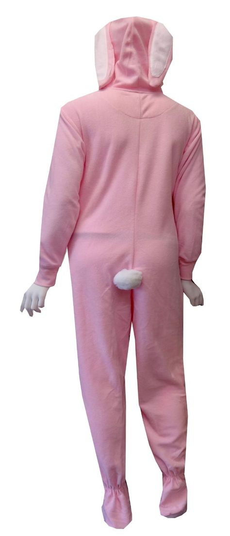 Every bunny needs footed pajamas. :-))) Adult Footie Pajamas, Devils Rejects, Cute Onesies, Animal Onesie, Footie Pajamas, Footed Pajamas, Pink Ribbed, Footie Pajama, Floppy Ears