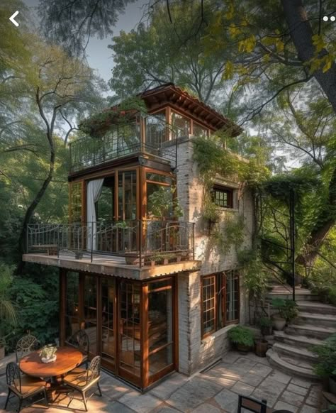 Tiny House Inspiration, Tiny House Cabin, Dream House Exterior, House Goals, Tiny House Design, Cabins In The Woods, Dream House Decor, Dream Home Design, Container House