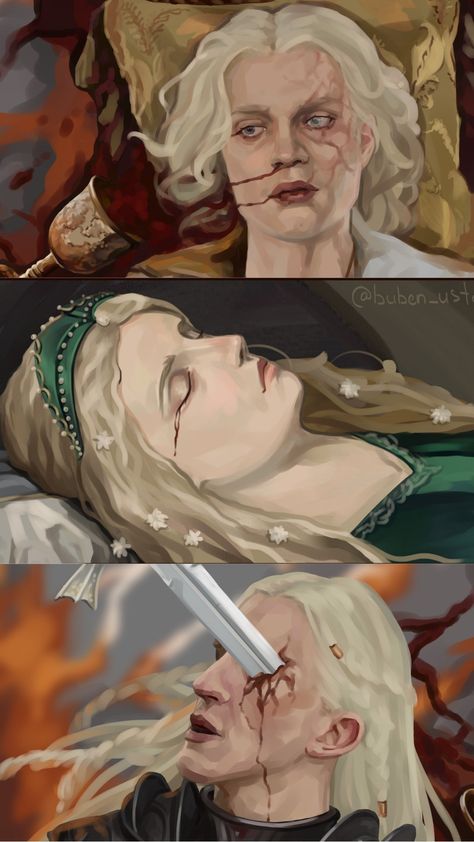 House Of The Dragon Artwork, Helaegon Fanart, Targeryan Art, House Of The Dragon Fan Art, House Of Dragon Fanart, Aegon Targaryen Fanart, Helaena Targaryen Fanart, Helaena Targaryen Art, House Of The Dragon Art