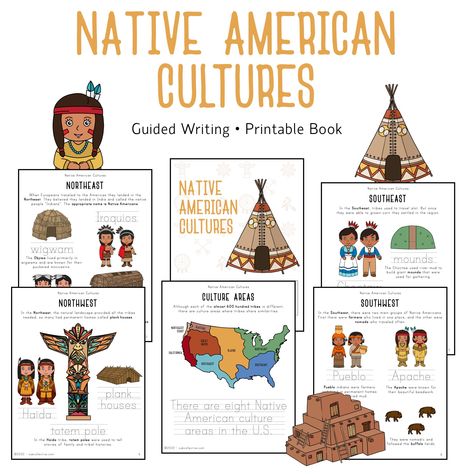 Culture Worksheet, Native Americans Unit, Area Worksheets, Study Lesson, Native American Stories, Native American Words, Stem Crafts, Native American Symbols, American Symbols