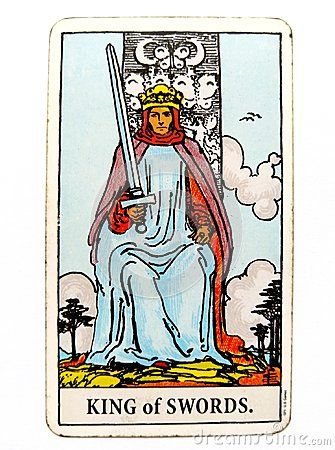 King of Swords Tarot Card . Intellectual Analytical Articulate Power Authority Honest Truth Principles Standards Morals Ethics Manners Communication Conversation Debate Spokesperson Opinions Mental Discipline Reason Meaning Of Tarot Cards, King Of Swords Tarot, Mental Discipline, King Of Swords, Tarot Cards For Beginners, Swords Tarot, Learning Tarot Cards, Tarot Guide, Tarot Card Spreads