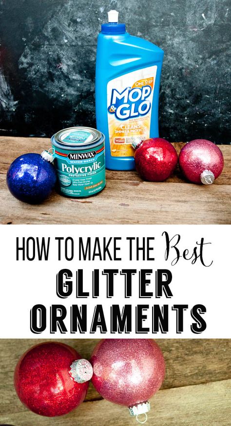 Polycrylic Ornaments, Polish Ornaments, Diy Glitter Ornaments, Wallpaper Iphone 7 Plus, Christmas Glitter Ornaments, Christmas Diy Kids, Glitter Ornaments Diy, Diy Glitter, Diy Christmas Decorations